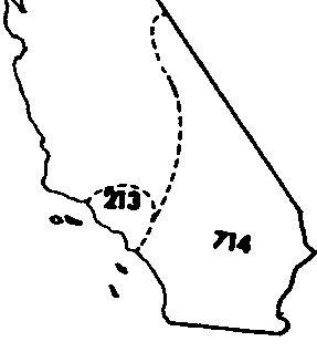 Area Code Map for Northern Area Code Map for Northern